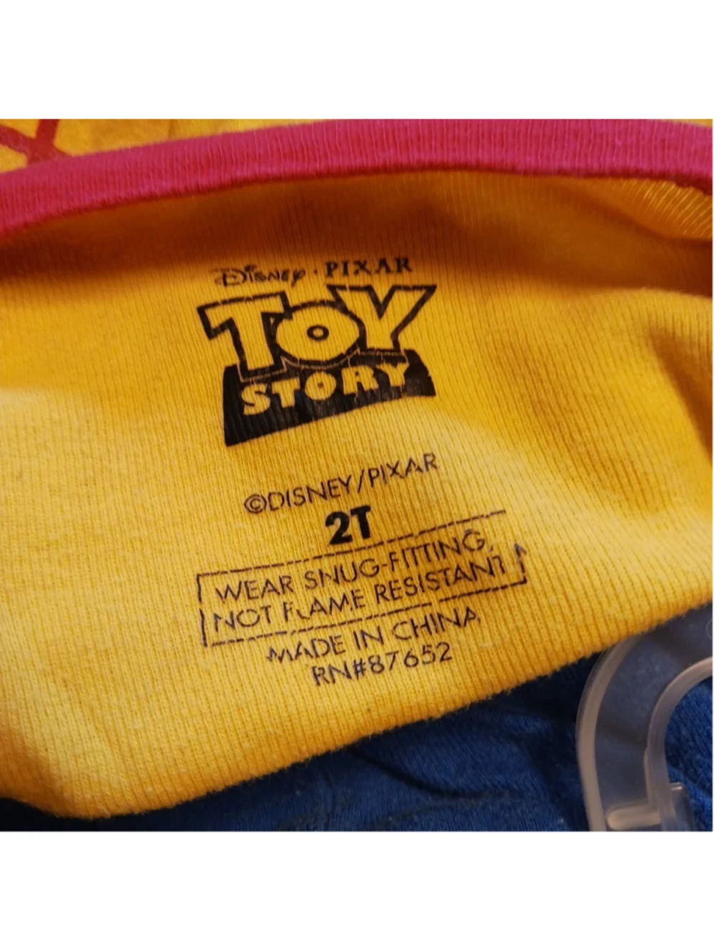 Disney Toy Story Woody Pajamas Costume Size 2T